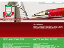 Tablet Screenshot of colegioimigrante.com.br